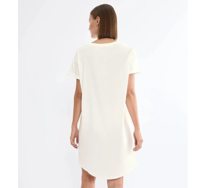 Nightdresses NDK X - SILK WHITE - TRIUMPH SILK WHITE - TRIUMPH