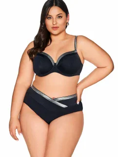 Dámská plavková podprsenka full cup Ava SK 224 Black Maxi