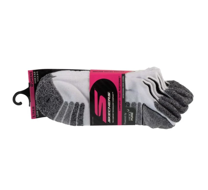 3ks Dámské Perf Grey Color Pop model 21387730 White 3640 - Skechers