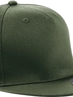 B 610 5 panelová Snapback kšiltovka model 22482043 olive green - Beechfield