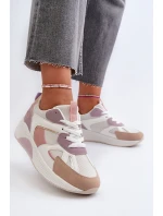 Dámské tenisky na platformě fialové model 21654522 - Boto Dámské tenisky na platformě fialové model 21654522 - Boto