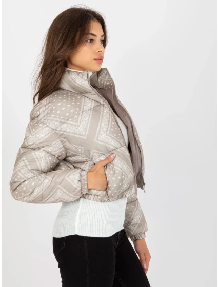 Dámská bunda NM KR P22 6631 98P tmavě lila Dámská bunda NM KR P22 6631 98P tmavě lila