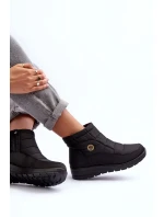 Dámské zateplené sněhule Black Helis