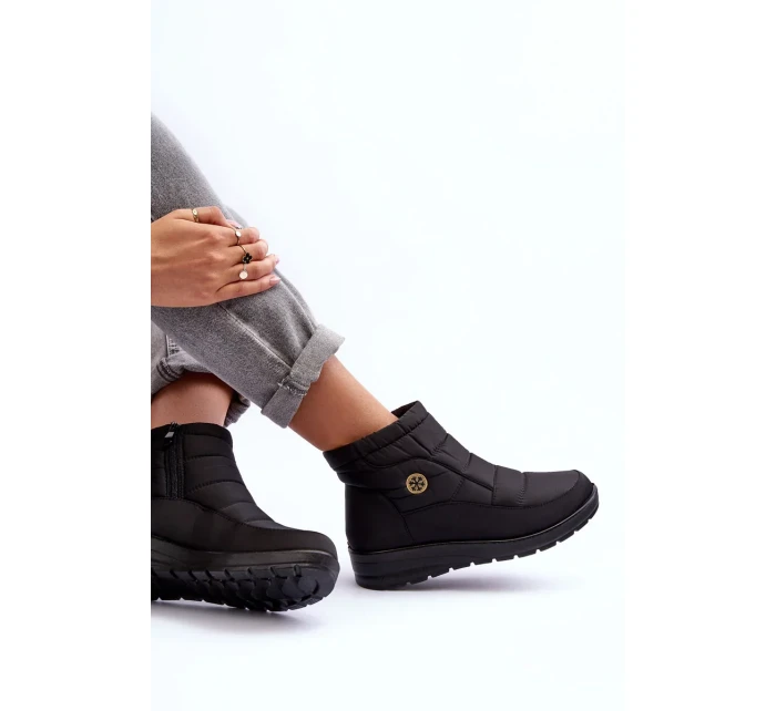 Dámské zateplené sněhule Black Helis