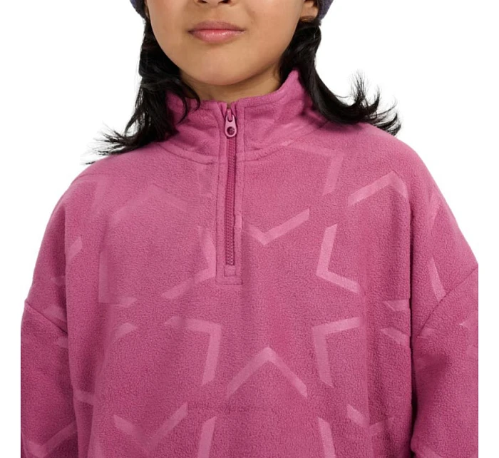 Dívčí fleece 4F F342 tmavě růžový 4FJWAW25TFLEF342 53A