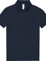 B&C My Polo 210 /women Dámské piqué polo z těžké bavlny 01.W463 navy