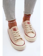 Nízké dámské tenisky Big Star NN274272 béžové Nízké dámské tenisky Big Star NN274272 béžové