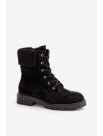 Dámské podšité boty workery na zip černé Mivael Dámské podšité boty workery na zip černé Mivael