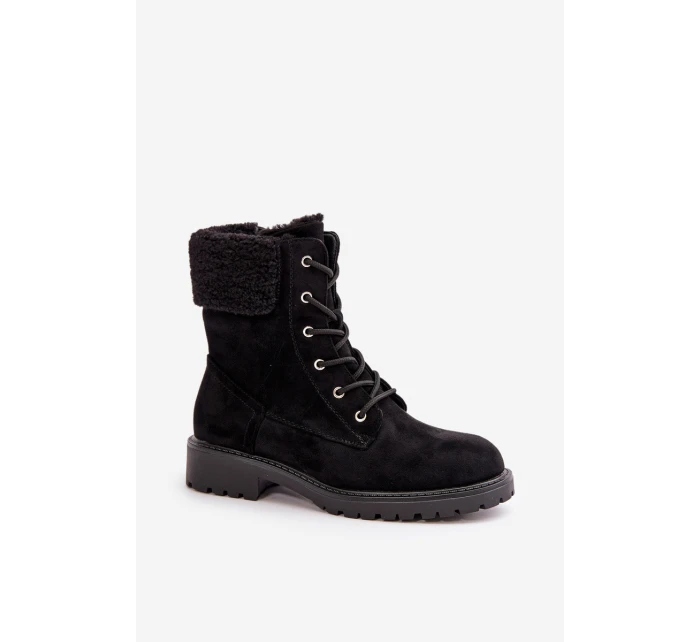 Dámské podšité boty workery na zip černé Mivael Dámské podšité boty workery na zip černé Mivael