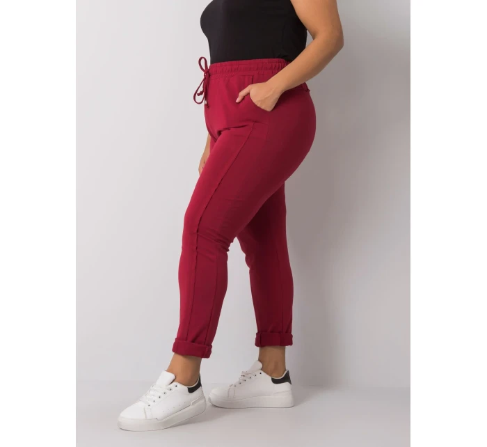 Tepláky RV DR 6300.19 bordó