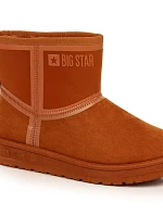 Dámské sněhule na platformě KK274612 Camel - Big Star