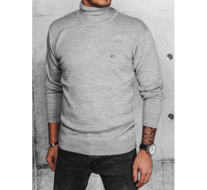 Pánský šedý svetr FashionStreet WX2171