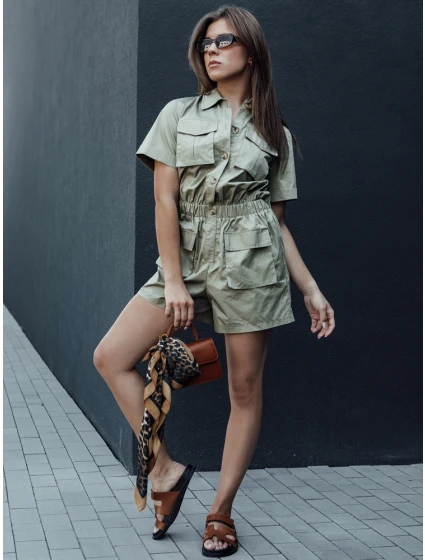 Khaki kombinéza BROST FashionStreet EY2537