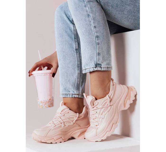Dámské tenisky na podrážce pink Dstreet model 21983839 - FashionStreet