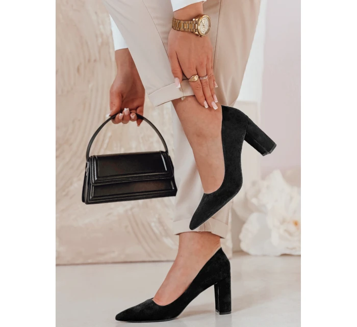 Dámské lodičky STELMI stiletto black FashionStreet ZY0852