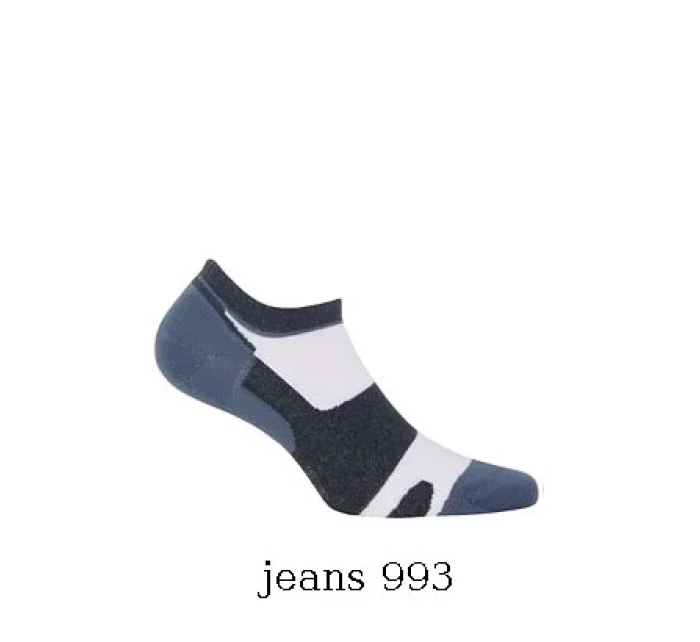 Pánské kotníkové ponožky Wola Sportive W91.1N3 Ag+ vzor Pánské kotníkové ponožky Wola Sportive W91.1N3 Ag+ vzor