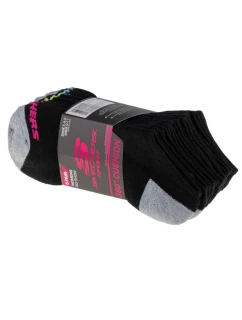 Skechers 6ks ponožek No Show S108264-BLK