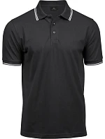 Tee Jays TJ 1407 Pánské elastické piqué polo "Stripe" 18.1407 black/white Tee Jays TJ 1407 Pánské elastické piqué polo "Stripe" 18.1407 black/white