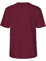 O Pánské tričko z těžké bio bavlny bordeaux model 22504289 - Neutral O Pánské tričko z těžké bio bavlny bordeaux model 22504289 - Neutral
