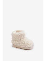 Dětské Sněhule S Kožíškem  Světle Béžové model 21678970 - Boto