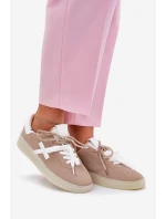 Nízké Dámské Sportovní Boty Béžové model 21685644 - Boto Nízké Dámské Sportovní Boty Béžové model 21685644 - Boto