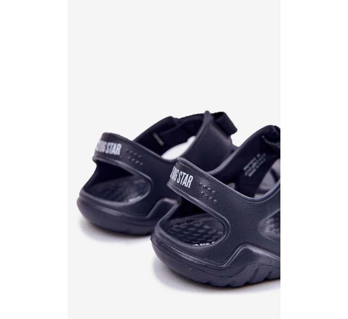 Pěnové Dětské Sandály Big Star model 21694537 Tmavě Modré - Big Star Shoes Pěnové Dětské Sandály Big Star model 21694537 Tmavě Modré - Big Star Shoes