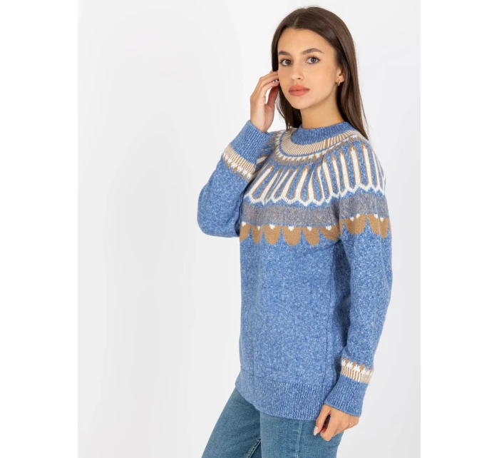 Svetr LC SW model 17655277 modrá - FPrice