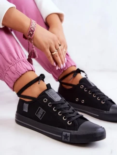 Dámské klasické tenisky Big Star - černé