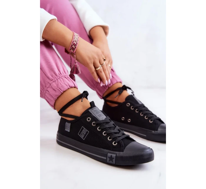 Dámské klasické tenisky Big Star - černé Dámské klasické tenisky Big Star - černé