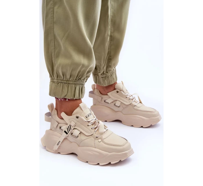 Sportovní tenisky GOE béžové