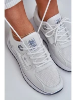 Dámské tenisky Big Star HI-POLY SYSTEM – bílá/námořnická modř