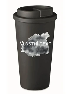 Personalizovaný cestovní termohrnek s barevnou skvrnou