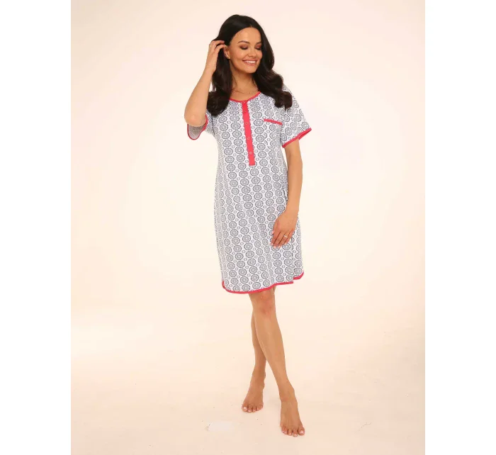 Dámská noční košile model 7292685 Mama kr/r K - De Lafense