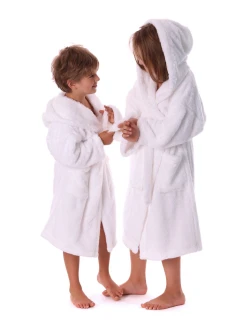 dětský župan Lilly a Jack dětské Bílá