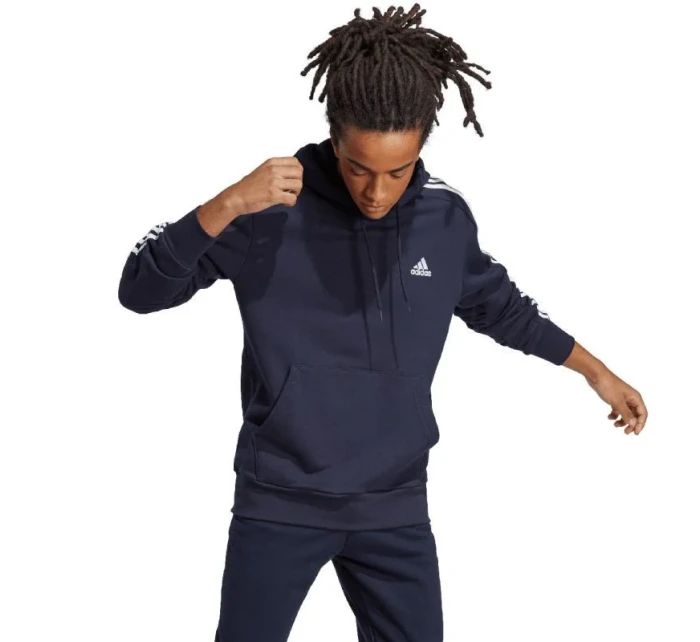 Mikina adidas Essentials French Terry 3-Stripes Hoodie M IC0436 Mikina adidas Essentials French Terry 3-Stripes Hoodie M IC0436