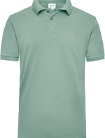 Daiber JN 801 Pánské pracovní piqué polo z těžké bavlny 02.0801 foggy green