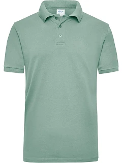 Daiber JN 801 Pánské pracovní piqué polo z těžké bavlny 02.0801 foggy green
