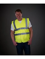 Yoko HVW 100 Hi-Vis bezpečnostní vesta 79.W100 raspberry