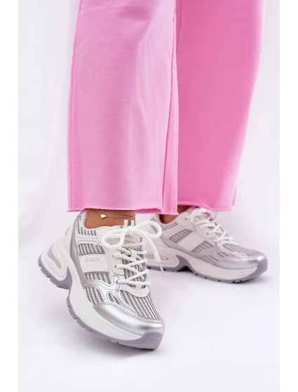 Dámské tenisky Big Star model 21692122 Bílé - Big Star Shoes Dámské tenisky Big Star model 21692122 Bílé - Big Star Shoes