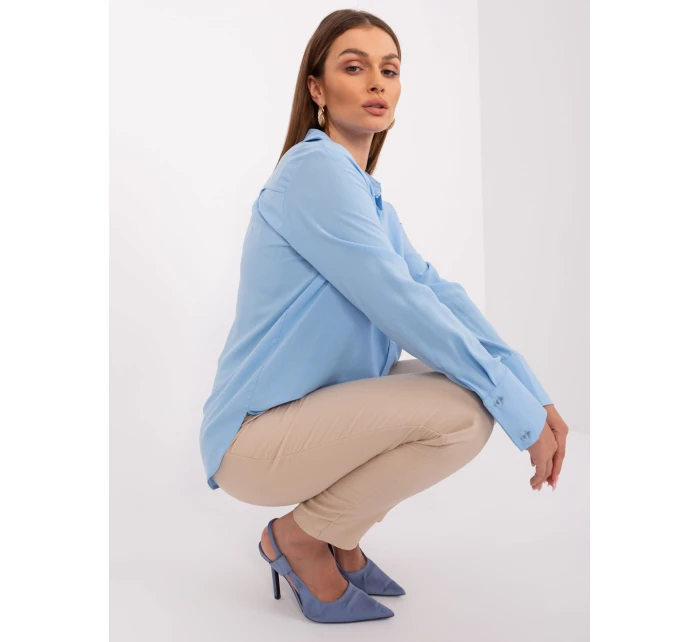 Košile LK KS 509094.93P světle modrá