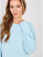 Sukienka RV SK model 22013715 jasny niebieski - FPrice Sukienka RV SK model 22013715 jasny niebieski - FPrice