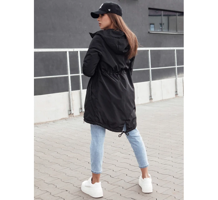 Dámská přechodná bunda parka URBANJOY černá FashionStreet TY4385