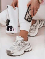 Dámská sportovní obuv na platformě šedá model 21983172 - Dstreet