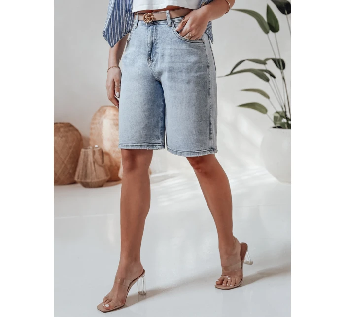 Dámské džínové šortky JEANZDAY blue FashionStreet SY0480 Dámské džínové šortky JEANZDAY blue FashionStreet SY0480