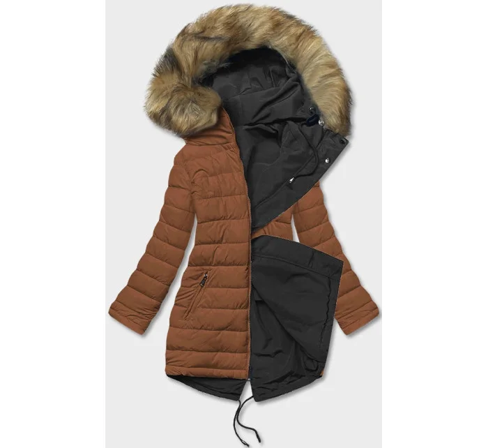 Oboustranná dámská zimní bunda model 21245220 - LHD