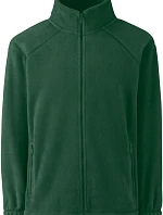 Fruit of the Loom Kids Outdoor Fleece Dětská fleecová bunda 16.2511 bottle green