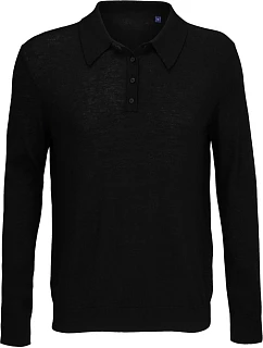 NEOBLU Stefan Pánský polo svetr 24.3986 deep black