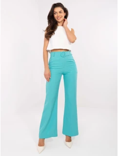 Kalhoty DHJ SP 18737.68 tyrkysové