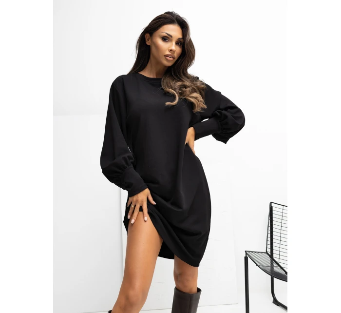 RV SK šaty A1059.17 černé RV SK šaty A1059.17 černé