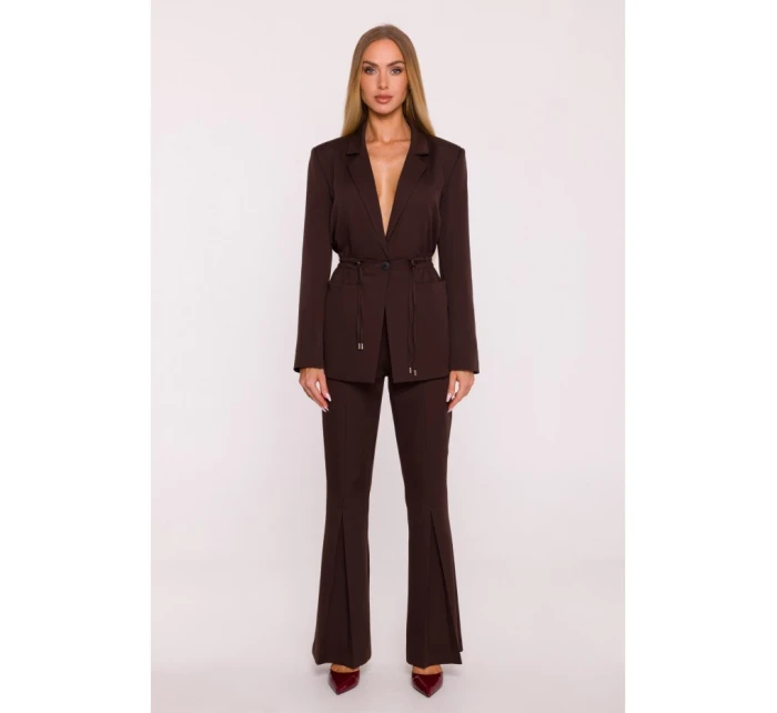 Blejzr se v pase hnědý model 21295960 - Moe Blejzr se v pase hnědý model 21295960 - Moe